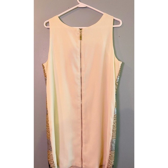 Harper Beaded Dress Sleeveless Francesca’s Boutique Large L Aztec Pattern - Picture 4 of 7